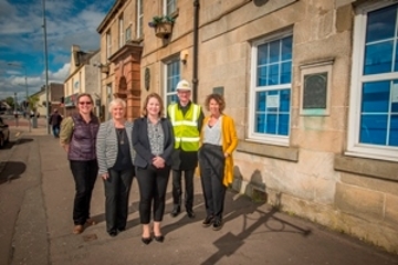 Work begins @ Whitburn Partnership Centre Icon
