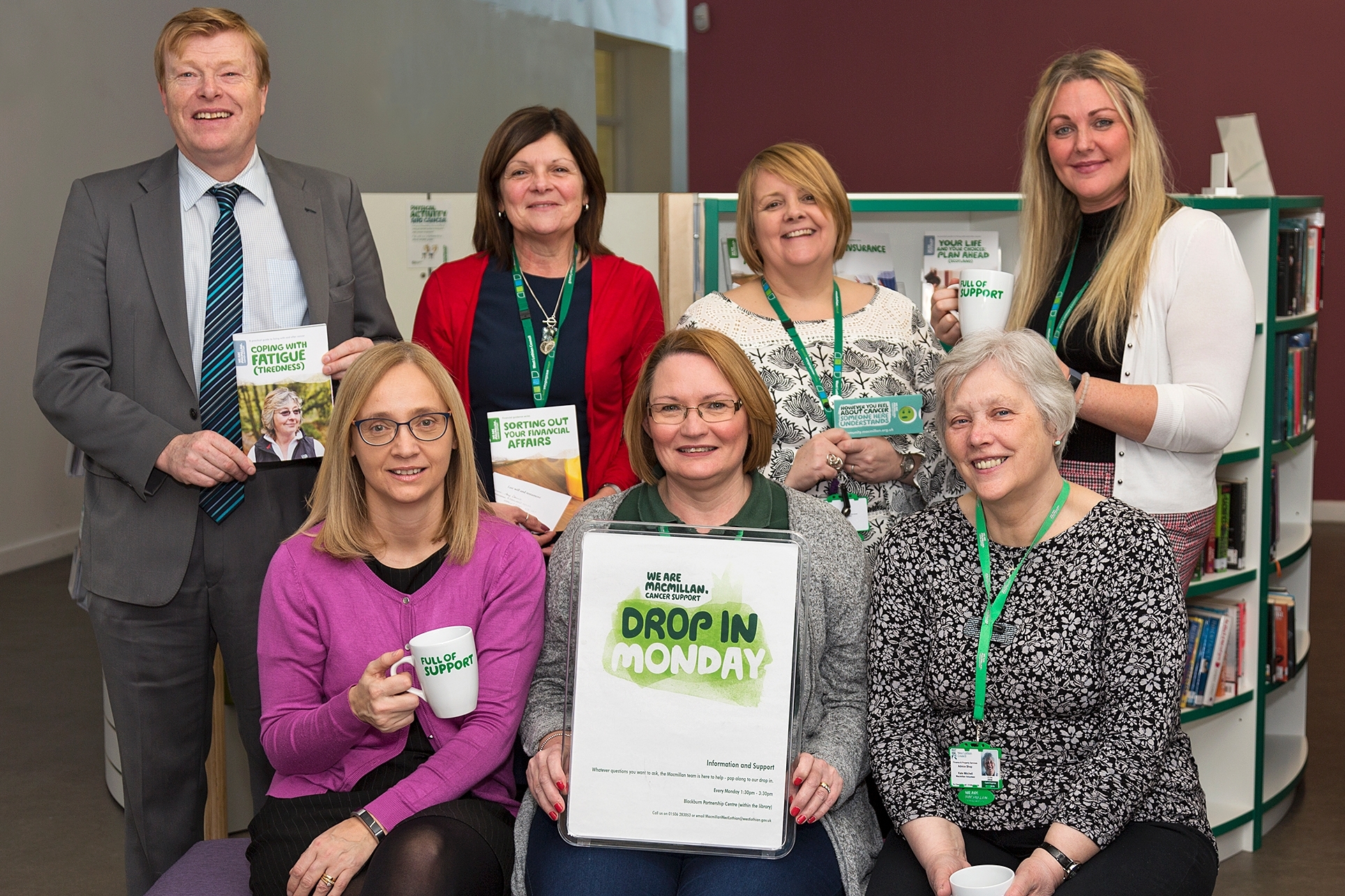 Macmillan @West Lothian always here to help Icon