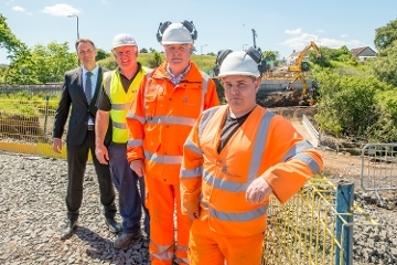 Works starts on £2.4 million bridge replacement Icon