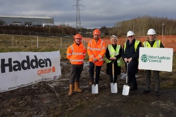 New Council homes underway in Bathgate