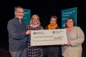 Community Payback donation to support abused men
