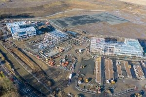 £290 million investment in schools, partnership centres, roads and open spaces