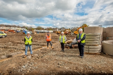 Former Livingston depot gets a new lease of life in the delivery of affordable homes Icon
