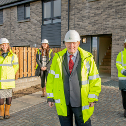 Work continues in West Calder to deliver council homes  Icon