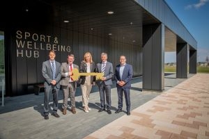 Handover of Winchburgh Sports Block