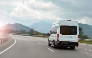 Minibus Stock pic of a minibus