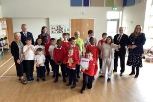 Woodmuir Primary School win inaugural Litter League
