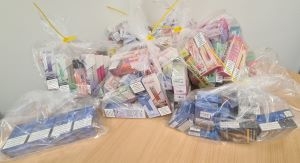 Illegal vapes seized in West Lothian Icon