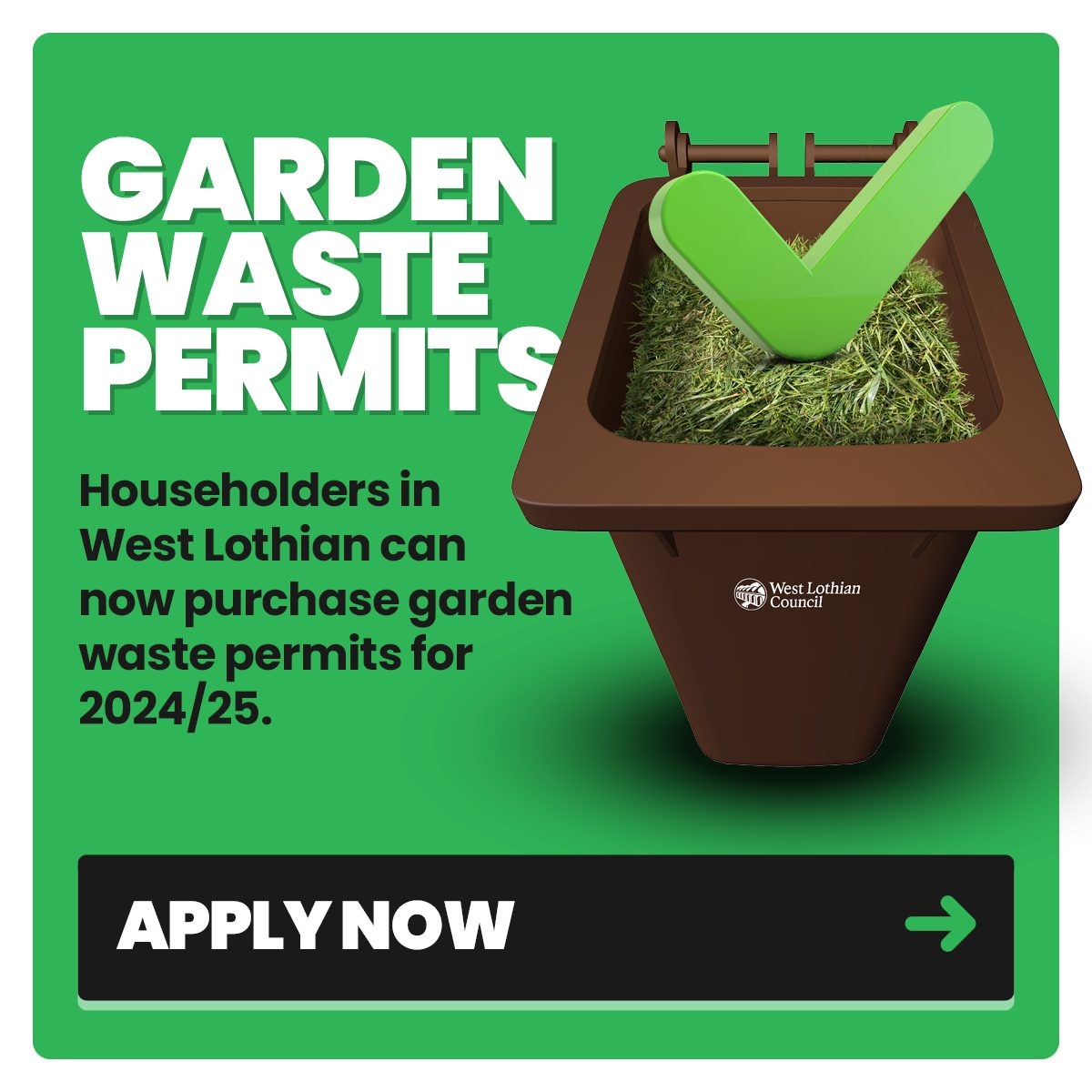 Garden Waste Permits 11 May Icon