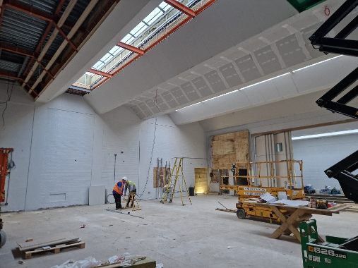 Lanthorn repair work back on track