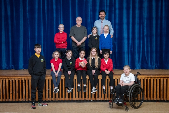Award-winning composer strikes the right note at West Lothian schools