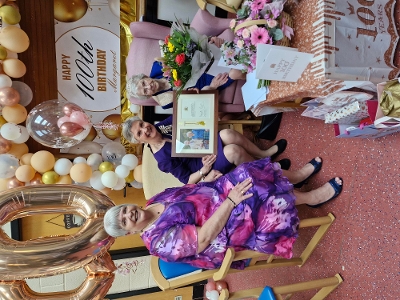 Margaret Johnston 100th Birthday