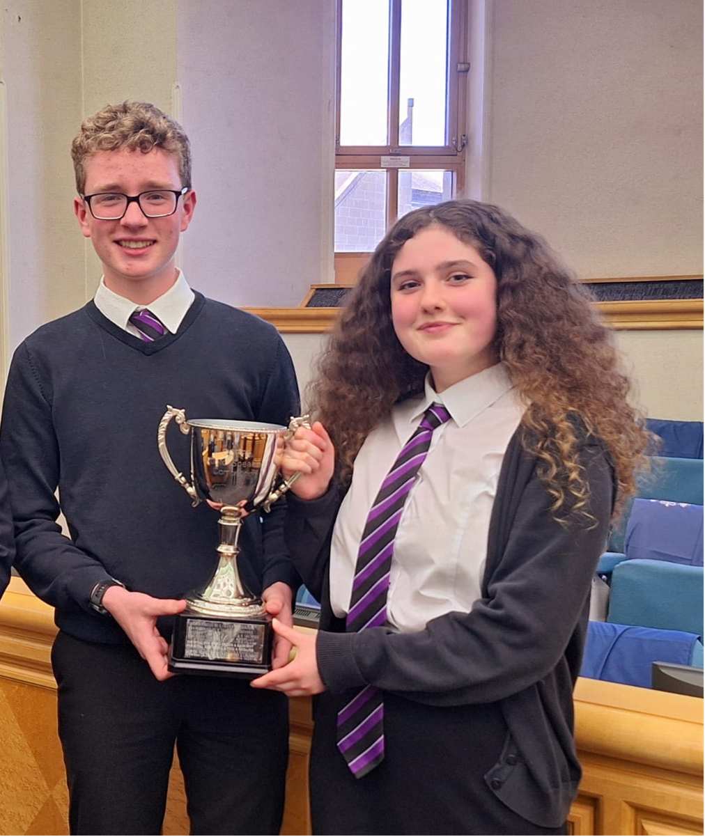 Congratulations to Fraser Welsh and Rose Garvie Icon