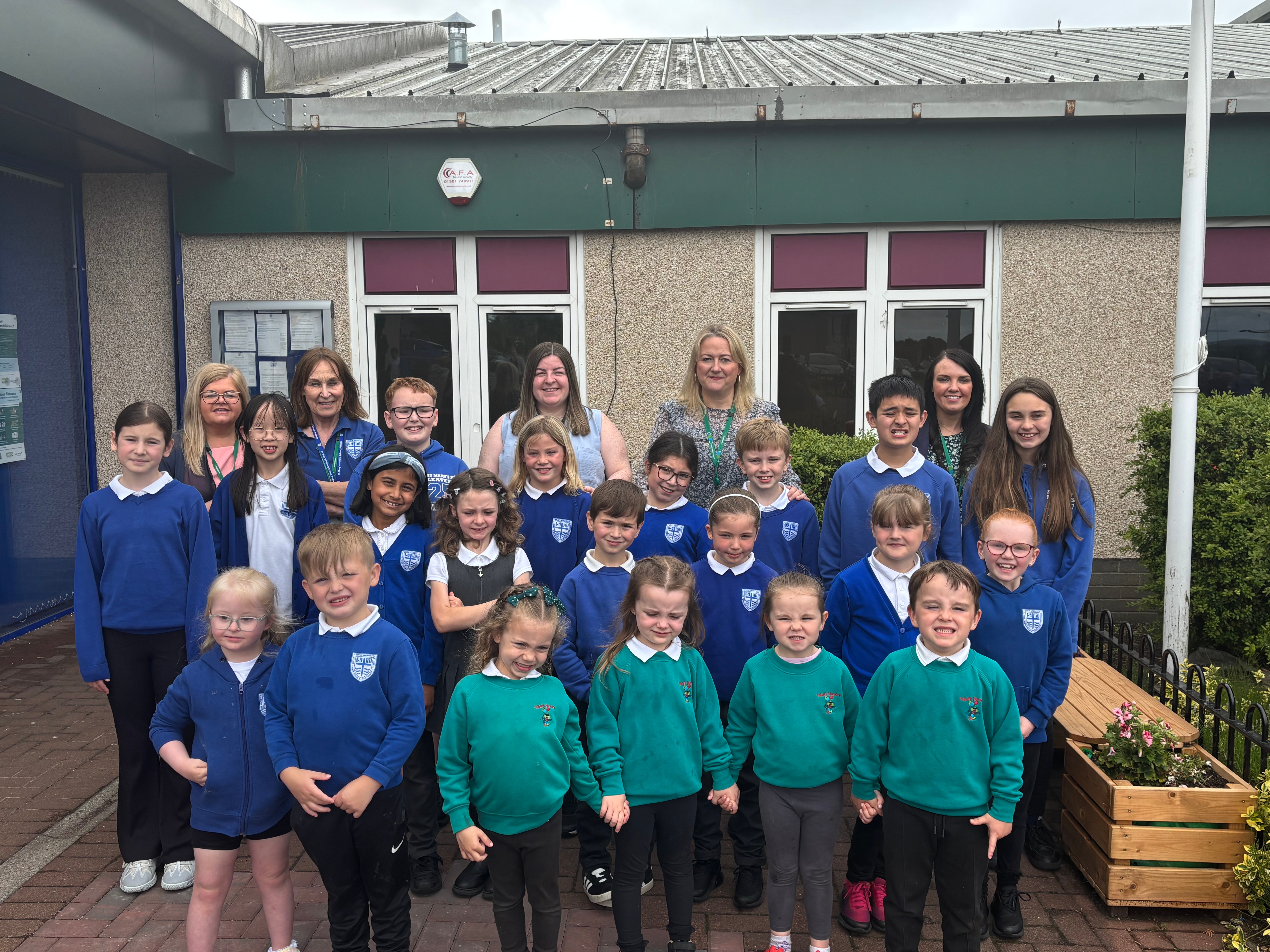 Good marks for St Marys Primary and Polbeth Nursery Class Icon