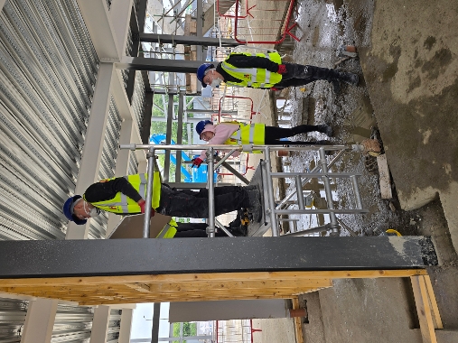 New wing construction provides learning opportunity at St Kentigern's Icon
