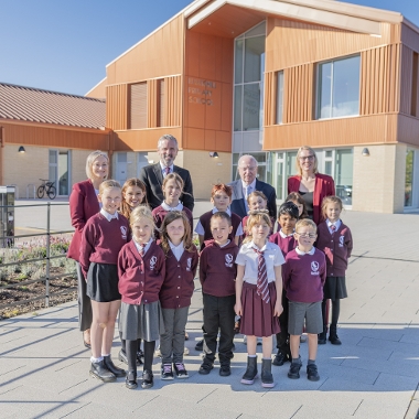 Hawkhill pupils soar at opening ceremony Icon