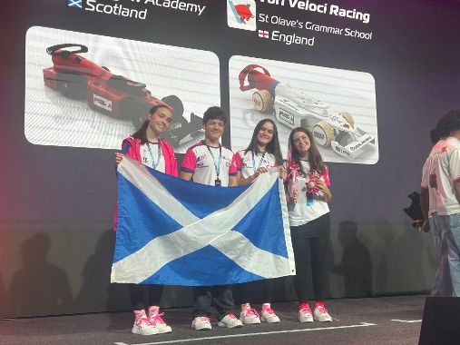 West Lothian team race to top prize at STEM racing challenge Icon