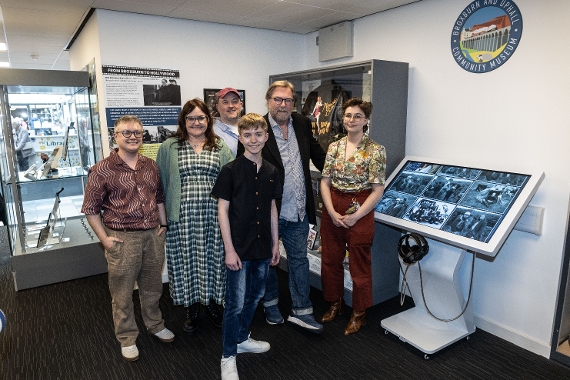 West Lothian film maker honoured in This Broxburn Boy's Life exhibition.