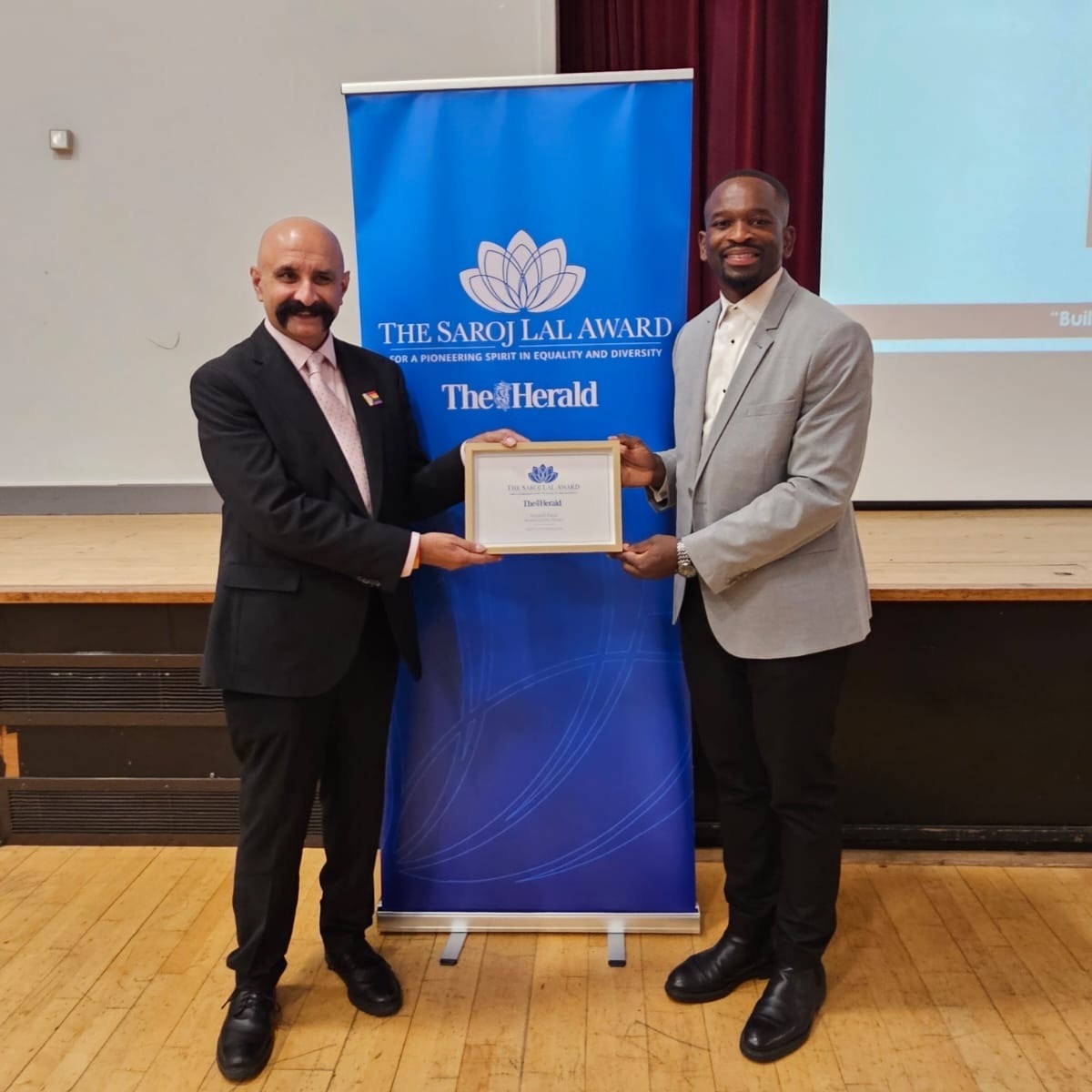 West Lothian teacher receives award for anti-racism work. Icon