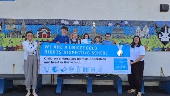 Linlithgow Primary School receives prestigious UNICEF UK Gold Award