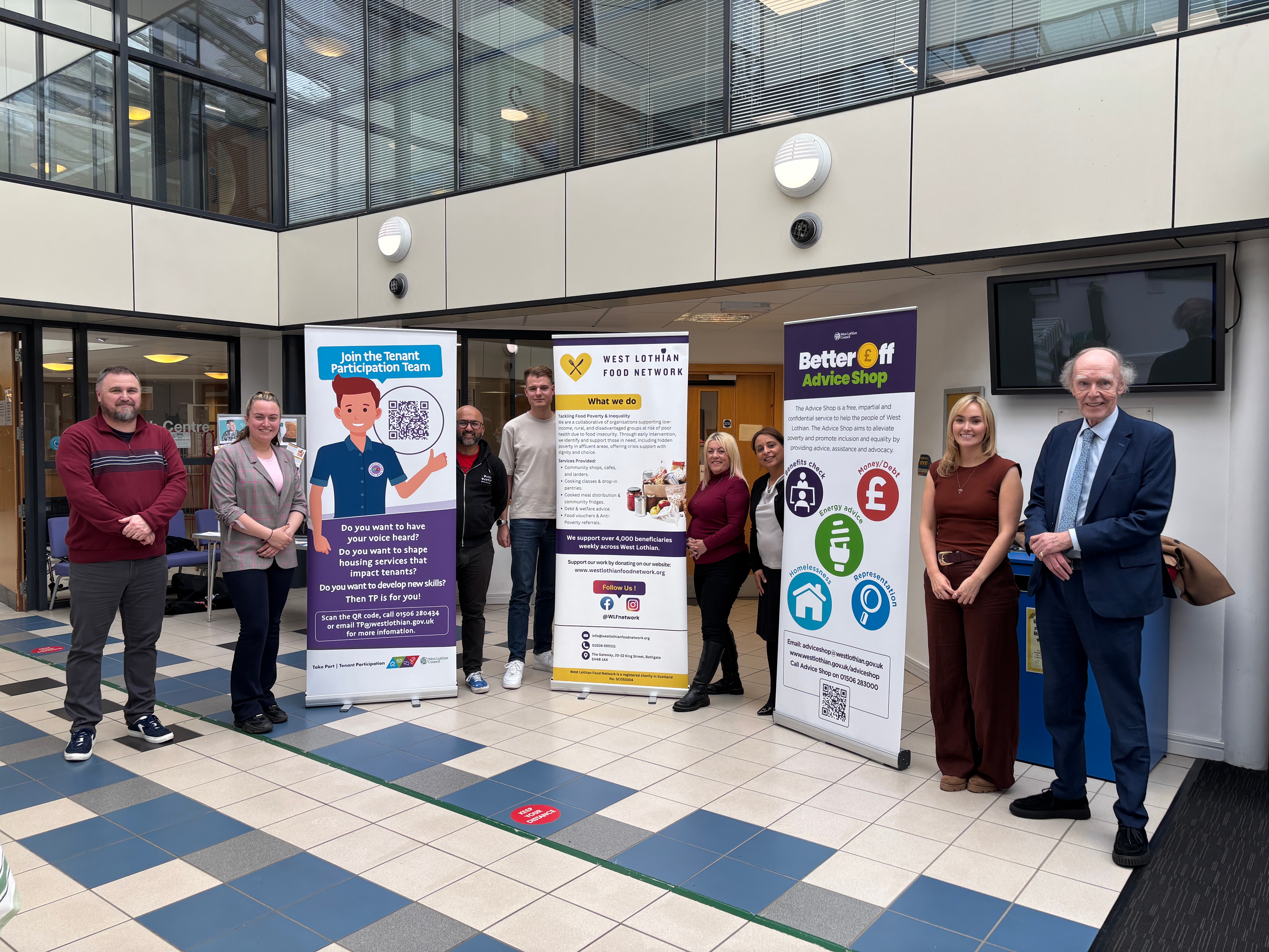 Working to tackle poverty in West Lothian Icon